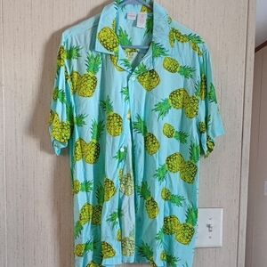 Men's Pineapple 🍍 Button-down Shirt